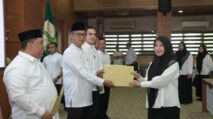 Ribuan Tenaga Kontrak Pemprov Aceh Terima SK