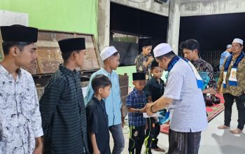 Bir Ali Tour Kembali Santuni 100 Anak Yatim di Mesjid Ba’alawi Aceh Timur