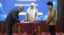 Pj Gubernur Bustami Kukuhkan Mellani Sebagai Bunda PAUD Aceh