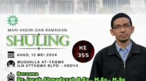 Hadiri Shuling ke-355 di Mushalla At Taqwa Blangpidie, Kupas Bahaya Pinjol Ilegal
