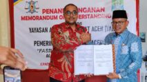 Pemkab Aceh Jaya dan YARA Teken MOU Bantuan Hukum bagi Masyarakat