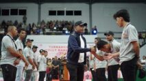 Komitmen Majukan Olahraga, Safaruddin Apresiasi Kesuksesan Turnamen Voli Barsela Cup I