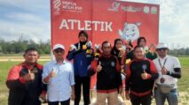 Abdya Raih Medali Emas Pertama Cabor Lompat Jauh di Popda Aceh Timur
