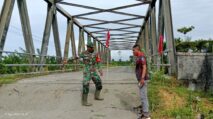 Abutmen Jembatan Penghubung Sinabang - Simeulue Barat dan Alafan Amblas