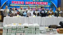 773 Kg Narkoba Dimusnahkan di Aceh, Termasuk Sabu dan Kokain