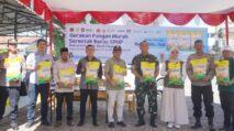 Gerakan Pangan Murah, Pemkab Abdya-Bulog Jual Beras Rp60 Ribu per Sak