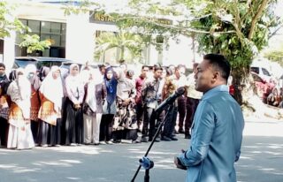 Pimpin Apel Disiplin ASN di RSUDTP Abdya, Bupati Safaruddin Tegaskan Pelayanan Harus Maksimal