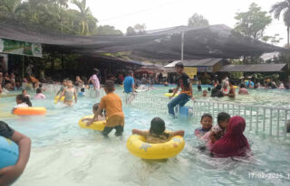 Jelang Bulan Suci, Wisata Keluarga di Abdya Diserbu Warga