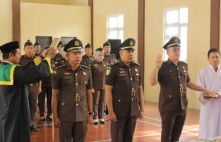 Kajari Abdya Lantik 3 Kasi Baru: Intelijen, Pidum, dan Pidsus