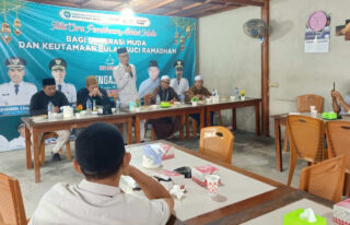 Wabup Abdya Ajak Warga Sukseskan Program Peukong Agama Lewat Pengajian di Warkop