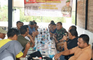 Dandim Abdya Letkol Rana Mega Al Amin Ajak Pers Jaga Kondusifitas Daerah