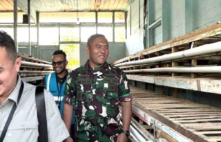 Manajer PLN ULP Blangpidie Puji Dandim Abdya Manfaatkan Lahan Sempit jadi Produktif