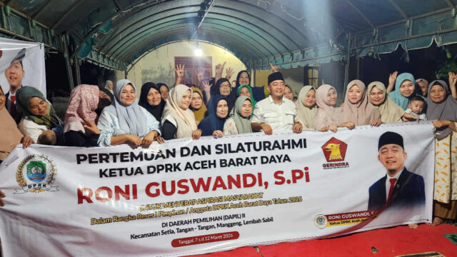 Reses di Manggeng, Ketua DPRK Abdya Janji Bangun Kubah Mushala Al-Kahfi