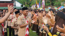 Lolos ke Jambore Dunia, Pramuka Abdya Dapat Hadiah Rp50 Juta dari Bupati Safaruddin