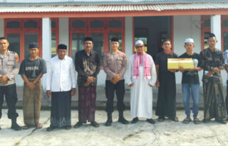 Kapolsek Manggeng Silaturahmi ke Dayah Bustanul Jadid, Perkuat Sinergi dengan Ulama