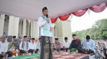 Tabligh Akbar HUT ke-24 Abdya Membludak, Dakwah Tgk Habibi Bikin Ribuan Warga Terpukau