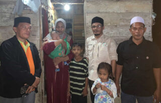 Tindaklanjuti Arahan Bupati, Baitul Mal Abdya Tinjau Langsung Rumah Nurlaila