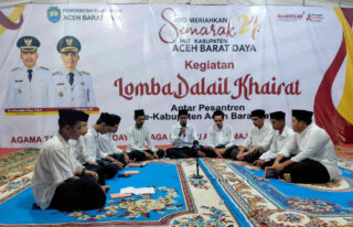 Pemkab Abdya Gelar Lomba Dalail Khairat Antar Pesantren Meriahkan HUT ke-24