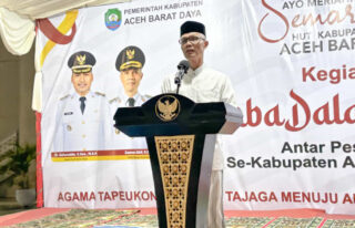 Wabup Zaman Akli: Lomba Dalail Khairat Perkuat Syiar Islam di HUT Abdya