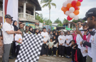 Lepas Peserta Fun Walk HUT Abdya, Zaman Akli: Kebersamaan Jadi Kekuatan Daerah