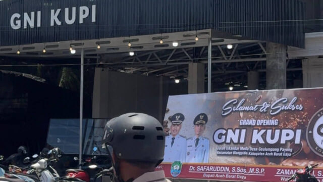 Warkop Baru di Blangpidie! GNI Kupi Sajikan Kopi Saring Khas Aceh, Rasa Otentik dan Bikin Tenang Kepala
