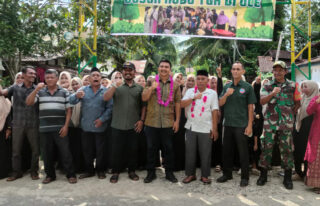Kubu Tgk Di Ulee Juara Lomba Kebersihan Antar Dusun di Cot Jeurat Abdya