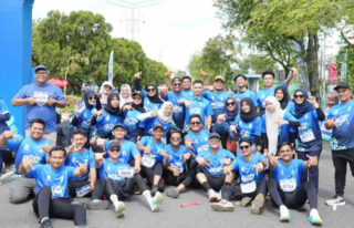 Meriahkan HUT ke-7, PEMA Gelar Fun Run di Kawasan CFD Banda Aceh