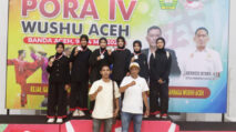 10 Atlet Wushu Abdya Lolos ke Pora Usai Sabet 8 Medali di Pra Pora
