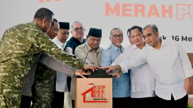 Prabowo Resmikan 1.061 Koperasi Desa Merah Putih dari Nganjuk