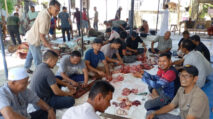 Antusias Warga Meningkat, Gampong Padang Hilir Abdya Sembelih 14 Hewan Kurban