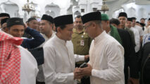 Wagub Aceh Salat Idul Adha Bersama Ribuan Jamaah di Masjid Raya Baiturrahman