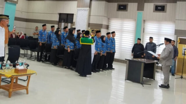 Wali Kota Sabang Lantik 20 Pejabat, Ini Daftar Lengkapnya