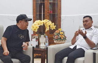 Terima Ketua PWI Aceh, Bupati Abdya Paparkan Program Prioritas Hingga Kesiapan Tuan Rumah MTQ Aceh
