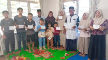 Muhammadiyah Abdya Kembali Salurkan Santunan untuk 196 Anak Yatim dari Hasil Kebun Sawit
