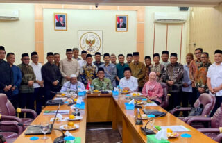 Pemerintah Aceh dan Ulama Temui BWI Pusat, Perjuangkan Status Wakaf Lapangan Blangpadang