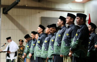 Resmi Dilantik Waled Nu, Ini Susunan Pengurus PCNU Banda Aceh 2025–2030