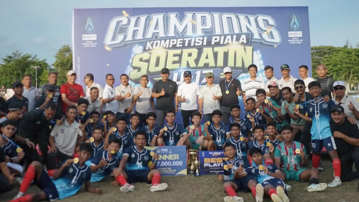 Persada Abdya Juara Piala Soeratin U-17 Usai Tumbangkan Young Warriors Aceh Timur 1-0