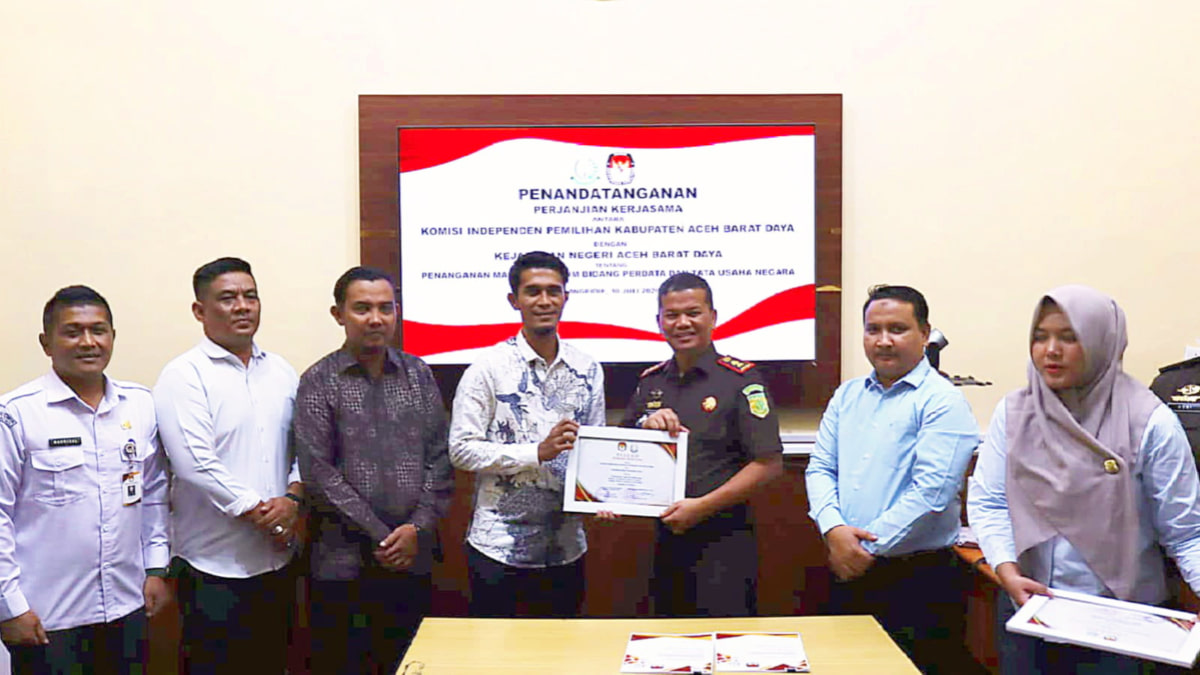 Tindak Lanjuti Instruksi KPU, KIP Abdya Jalin Kerjasama dengan Kejari