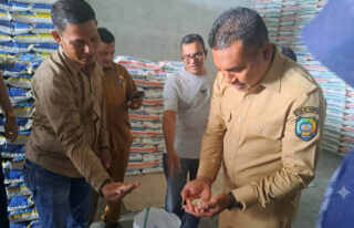 Pastikan Stok Beras Aman, Bupati Safaruddin Sisir Gudang Bulog hingga Kilang Padi di Blangpidie