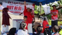 Meriah! Jalan Santai HUT ke-81 RI di Gampong Lamkuta Abdya Banjir Doorprize