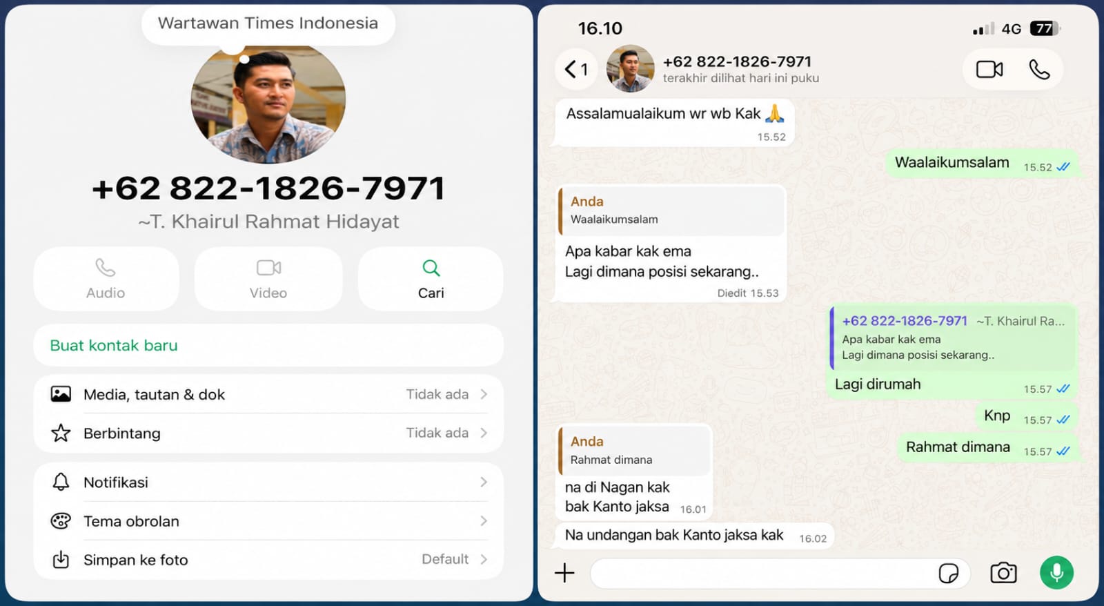 Jelang HUT ke-81 RI, Nama Wartawan Abdya Dicatut untuk Modus Penipuan