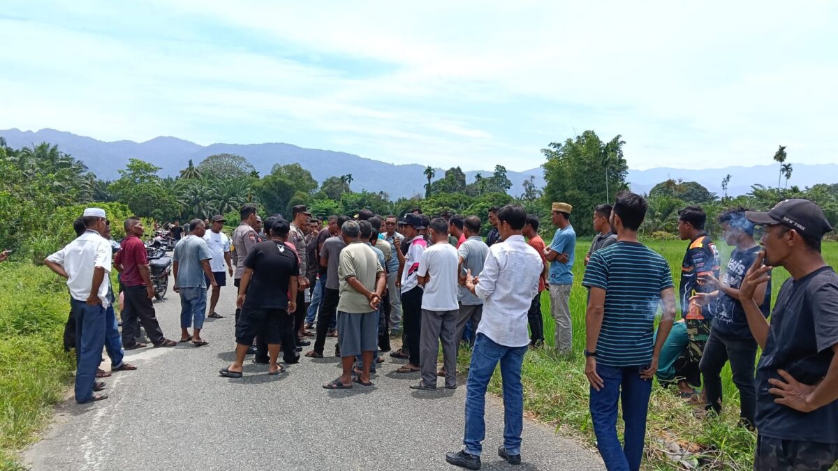 Gara-gara Batas Wilayah, Warga Susoh dan Jeumpa di Abdya Nyaris Bentrok