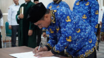 Lantik 23 ASN, Kakanwil Kemenag Aceh: Pindah Boleh, Tapi Harus Sesuai Kebutuhan Organisasi