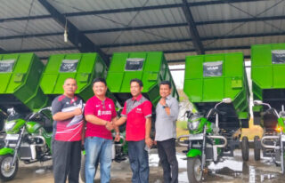 Perkuat Armada Kebersihan, DLH Abdya Tambah 7 Unit Bentor Sampah