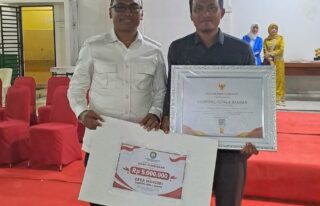 Gampong Kepala Bandar Abdya Raih Status Desa Mandiri