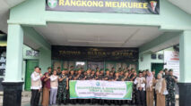 Baitul Mal Abdya Sosialisasi Zakat dan Infak ke Prajurit Yonif TP 958/RM