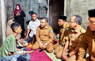 Pemkab Abdya Bergerak Cepat Tangani Salakun, Anak Yatim Penderita Infeksi Jantung di Babahrot