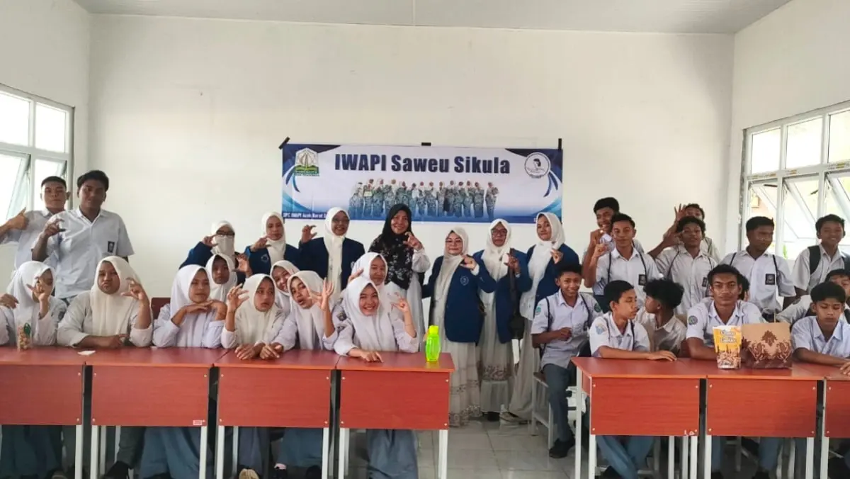 Dorong Siswa Punya Semangat Wirausaha, IWAPI Abdya Terjun ke SMKN Lembah Sabil
