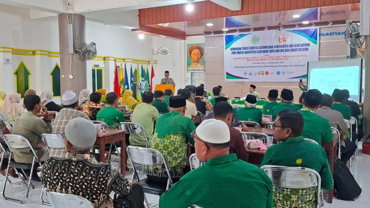 Muhammadiyah Abdya Perkuat Digitalisasi Organisasi Lewat Bimtek SatuMu