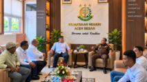 Kunker ke Kejari, SMSI Aceh Besar Siap Promosi Wisata Daerah